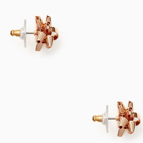 Kate Spade Bow Stud Earrings - Picture 2 of 3